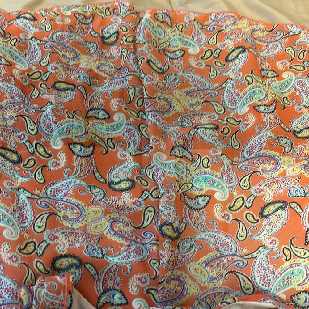 nwt girls paisley print dress